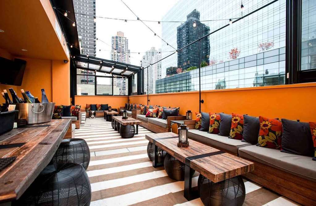 6 Columbus Central Park Hotel Νέα Υόρκη Εστιατόριο φωτογραφία
